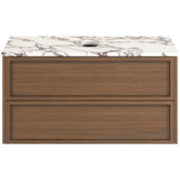 Temple &amp; Webster Viola-Look 900mm Wall Hung Single Vanity