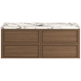 Temple &amp; Webster Viola-Look 1200mm Wall Hung Single Vanity