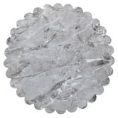 Temple &amp; Webster Flora Faux Marble Outdoor Coffee Table