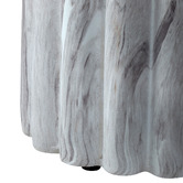 Temple &amp; Webster Flora Faux Marble Outdoor Side Table