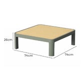 Temple &amp; Webster 6 Seater Napa Outdoor Modular Lounge Set