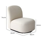 Temple &amp; Webster Pebble Outdoor Lounge Chair
