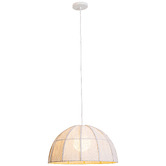 Temple &amp; Webster Astrid Jute Pendant Light