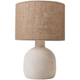 Temple &amp; Webster Sabi Cast Stone Table Lamp