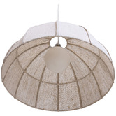 Temple &amp; Webster Astrid Jute Pendant Light