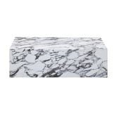 Temple &amp; Webster Milly Stone-Look Coffee Table
