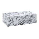 Temple &amp; Webster Milly Stone-Look Coffee Table