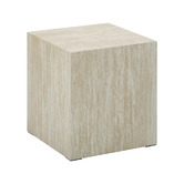 Temple &amp; Webster Milly Stone-Look Side Table