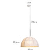 Temple &amp; Webster Astrid Jute Pendant Light