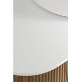 Temple &amp; Webster Nomad 460mm Walnut Wall Hung Single Vanity