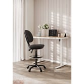 Temple &amp; Webster Dylan Medium Back Drafting Chair