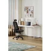 Temple &amp; Webster Evan Ergonomic Office Chair with Lumbar Support