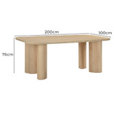 Temple &amp; Webster Winona Dining Table