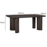 Temple &amp; Webster Winona Dining Table