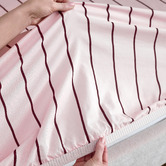 Temple &amp; Webster Josie Australian Cotton Fitted Sheet Set