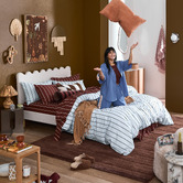 Temple &amp; Webster Josie Australian Cotton Quilt Cover Set