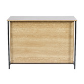 Temple &amp; Webster Kaida Kitchen Island Bench with Storage