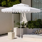 Temple &amp; Webster 2.7m Double Stack Market Umbrella