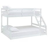 Temple &amp; Webster Juniper Single Over Double Lowline Bunk Bed