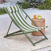 Temple &amp; Webster Cabana Recliner Deck Chair