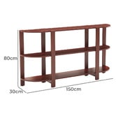 Temple &amp; Webster Melody 2 Tier Bookcase