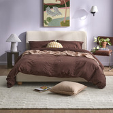 Temple &amp; Webster Juno Australian Cotton Fitted Sheet Set