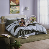 Temple &amp; Webster Juno Australian Cotton Quilt Cover Set