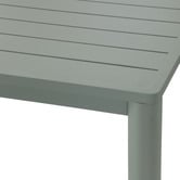 Temple &amp; Webster 6 Seater Kamari Aluminium Outdoor Dining Table