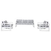 Temple &amp; Webster 5 Seater Hamptons Outdoor Sofa Set