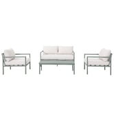 Temple &amp; Webster 4 Seater Kamari Outdoor Lounge Set