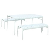 Temple &amp; Webster Otti Steel Outdoor Dining Set