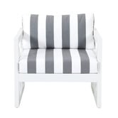 Temple &amp; Webster 5 Seater Hamptons Outdoor Sofa Set