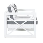 Temple &amp; Webster 5 Seater Hamptons Outdoor Sofa Set