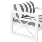 Temple &amp; Webster 5 Seater Hamptons Outdoor Sofa Set