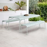Temple &amp; Webster Otti Steel Outdoor Dining Set