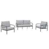 Temple &amp; Webster 5 Seater Callie Outdoor Lounge Set