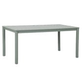 Temple &amp; Webster 6 Seater Kamari Aluminium Outdoor Dining Table