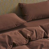 Temple &amp; Webster 400TC Bamboo &amp; Cotton Fitted Sheet Set