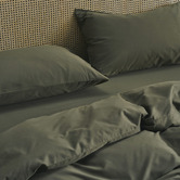 Temple &amp; Webster 400TC Bamboo &amp; Cotton Fitted Sheet Set