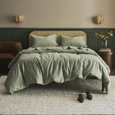 Temple &amp; Webster 400TC Bamboo &amp; Cotton Fitted Sheet Set