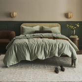Temple &amp; Webster 400TC Bamboo &amp; Cotton Quilt Cover Set
