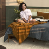 Temple &amp; Webster 400TC Bamboo &amp; Cotton Quilt Cover Set