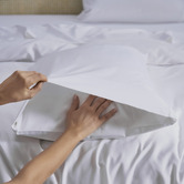 Temple &amp; Webster 400TC Bamboo &amp; Cotton Fitted Sheet Set