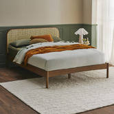 Temple &amp; Webster 400TC Bamboo &amp; Cotton Fitted Sheet Set