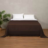 Temple &amp; Webster Pure French Flax Linen Flat Sheet