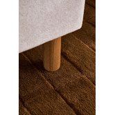 Temple &amp; Webster Ripple Chenille Bed Frame