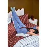 Temple &amp; Webster Ripple Chenille Bed Frame