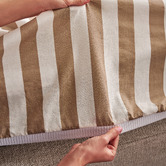 Temple &amp; Webster Sutton Cotton &amp; Linen Fitted Sheet Set