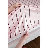 Temple &amp; Webster Juno Stripe Australian Cotton Sheet Set