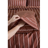Temple &amp; Webster Juno Stripe Australian Cotton Sheet Set
